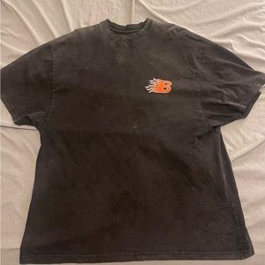 Balenciaga B Flame Oversized T-shirt Unisex